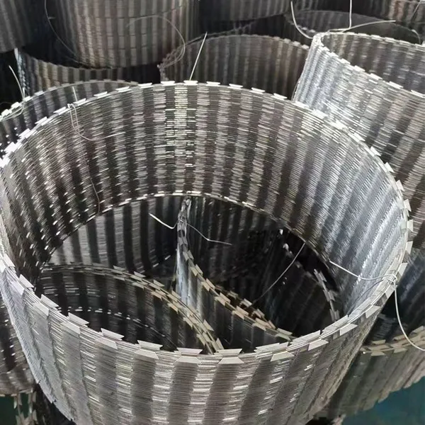 Anli Galvanized Razor Wire Mesh, Anti-climb Bird Nails, Roof Razor Nails, Hexagonal Razor Wire Mesh