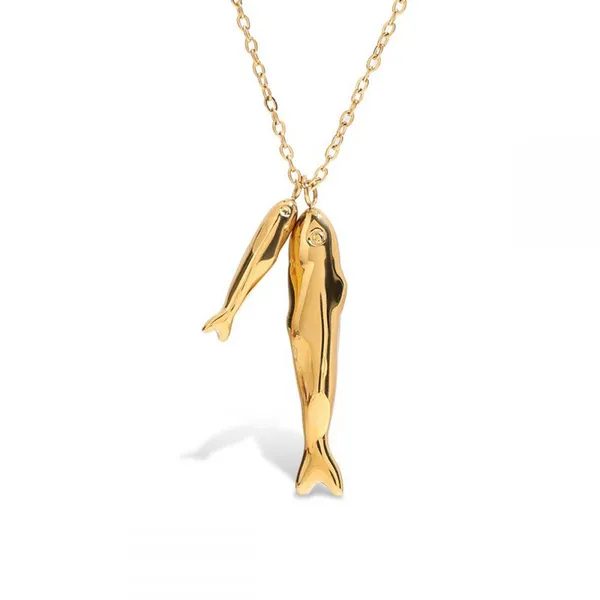 HonHo Stainless Steel Necklace - Titanium Nitride Coated For Scratch Resistance photo-5