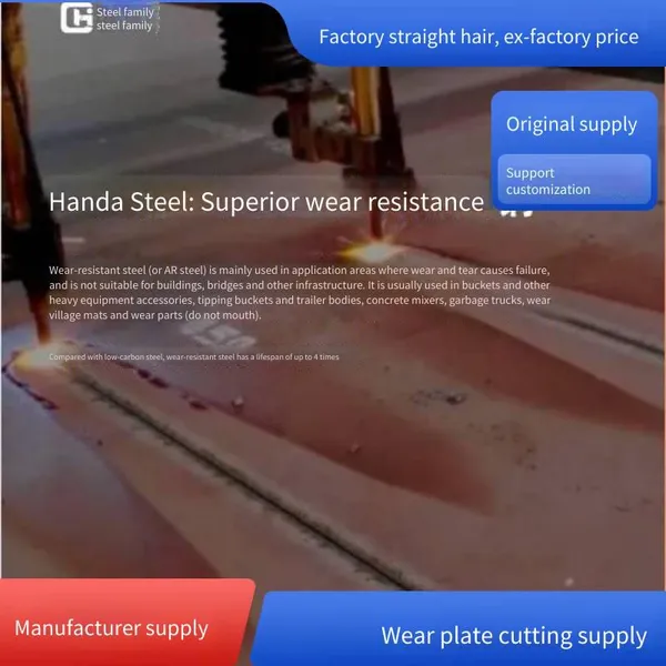 Nm400 Wear-resistant Steel Plate, Manufacturer of Imported Wear-resistant Plates, Shandong Steel Home, Cutting and Processing photo-2