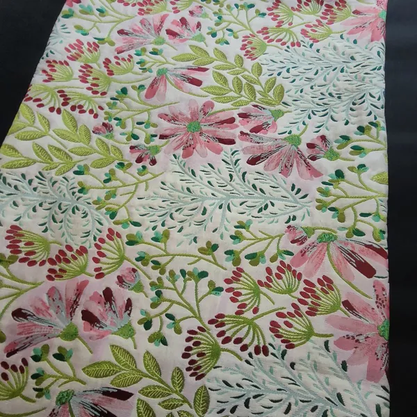BJ036 Best-selling Fashion Elegant Floral 3d Fabric for Women's Spring Autumn Dresses Jacquard photo-2