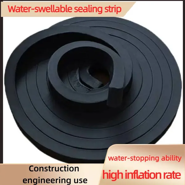 Product Type: Water-swellable Sealing Strip 20*30mm, Pn300, High Expansion Rate Sealing Rubber Strip photo-4