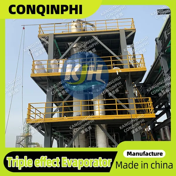 Industrial Multi-effect Evaporator With 4-Effect Design and Energy Recovery Rate Up to 95% photo-4