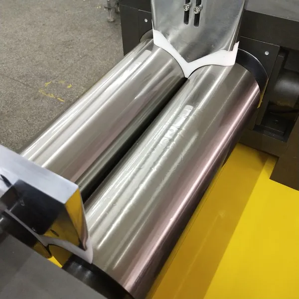 WX-401 PLC-Controlled Precision Two-Roll Mill With Variable Frequency Drive photo-3