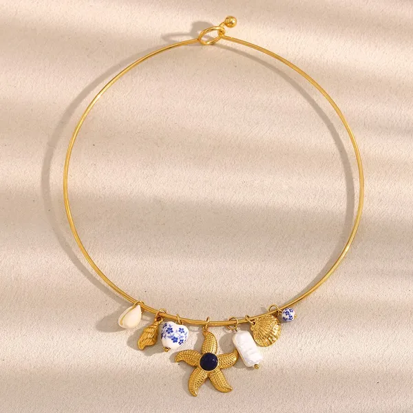 Stainless Steel Pendant Necklace 55cm Length Spring Ring Clasp Hypoallergenic Wholesale Jewelry Supplier photo-2