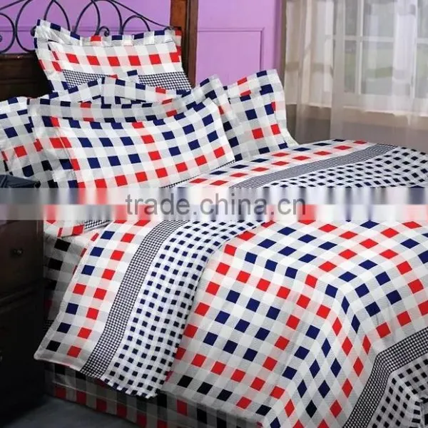 Hot Sale Microfiber Fabric Pigment Printed Bedding Sheet Set/home Textile Bedding Sheet Set photo-6