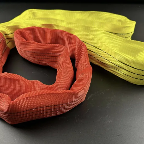 Flat Webbing Sling 10 Tonne WLL 90mm Width Double Ply Endless Loop Type