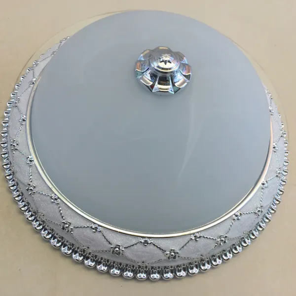 European Style Ceiling Light for Bedroom, Living Room, Study, Copper-colored Lamp, American Style Round Ceiling Light, Modern and Minimalist.