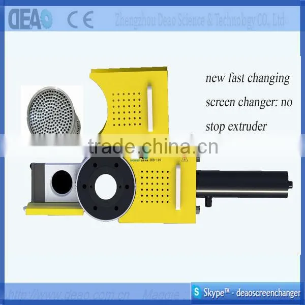 Plastic Screen Changer Melt Filtration for Plastic Cup Making Mould