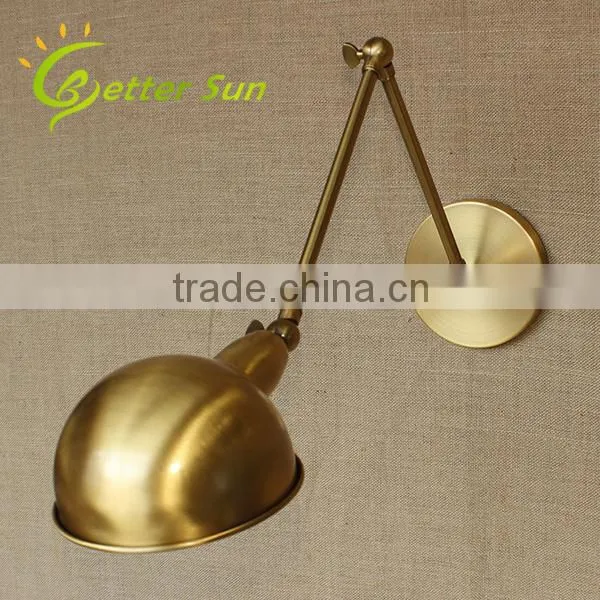 Antique Swing Arm 3W LED Wall Lamp for Hotel photo-3