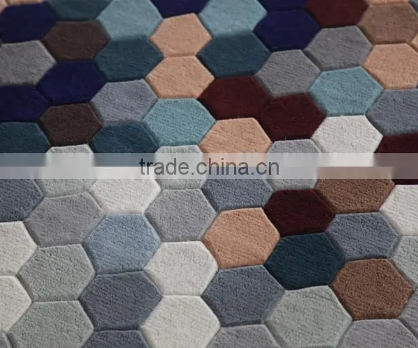 New Design Axminster Non Woven Jacquard Carpet For Hotel YB-A085 photo-3