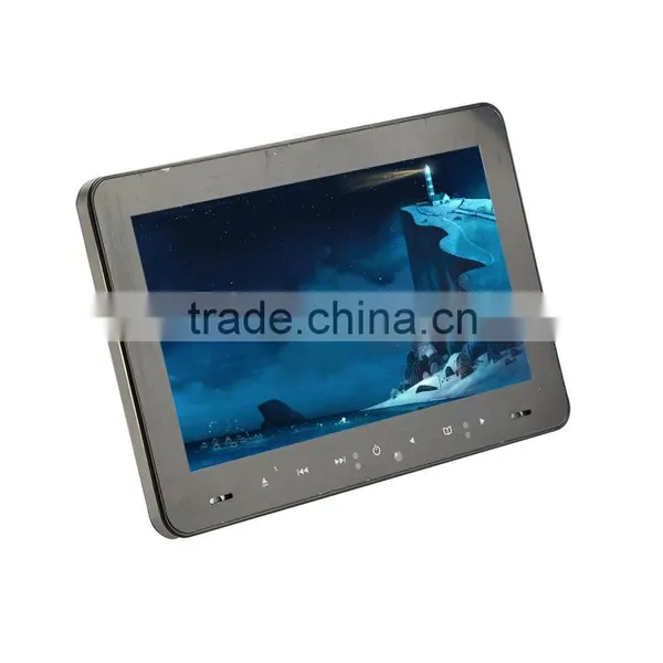 Ultra-thin Design 9 Inch Car Headrest Monitor Dvd Player With HDMI Input With Portable Cover photo-2