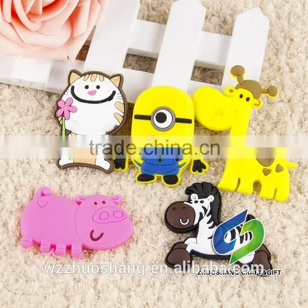 Hot Selling PVC Soft Rubble Fridge Magnet
