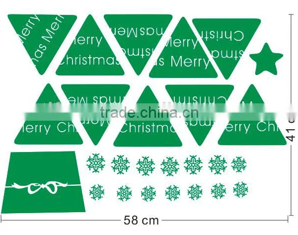 [Alforever]Happy New Year Vinyl Tree Decals photo-4