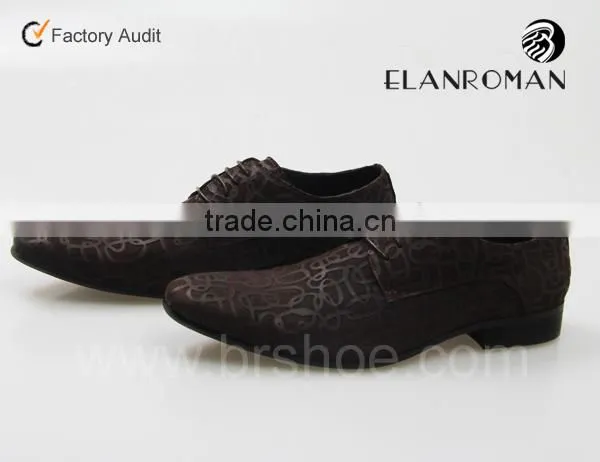Men Lace-up Leather Shoe Genuine Dress Leather Shoes for Men Sales in Africa photo-3