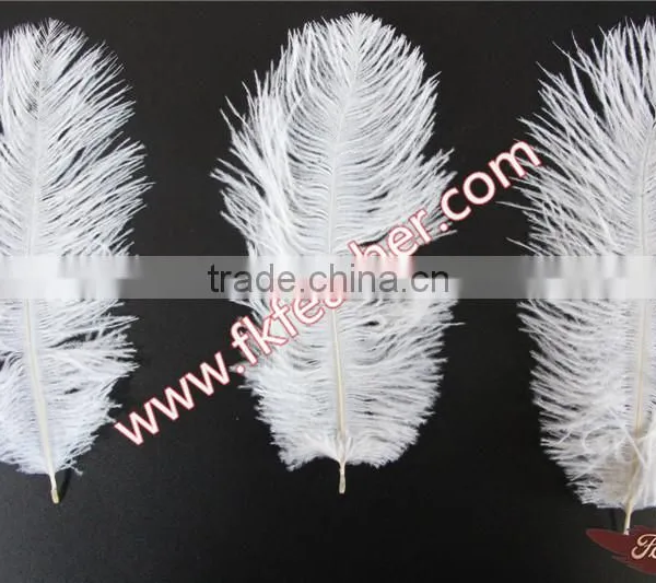 Wholesale Cheap DIY Multicolor Craft Small White Ostrich Feather 15cm to 20cm For Wedding Decorations photo-4