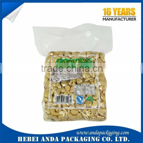Food Grade Vacuum Packing Bag Plastic Cashew Nut Packaging Bag photo-3