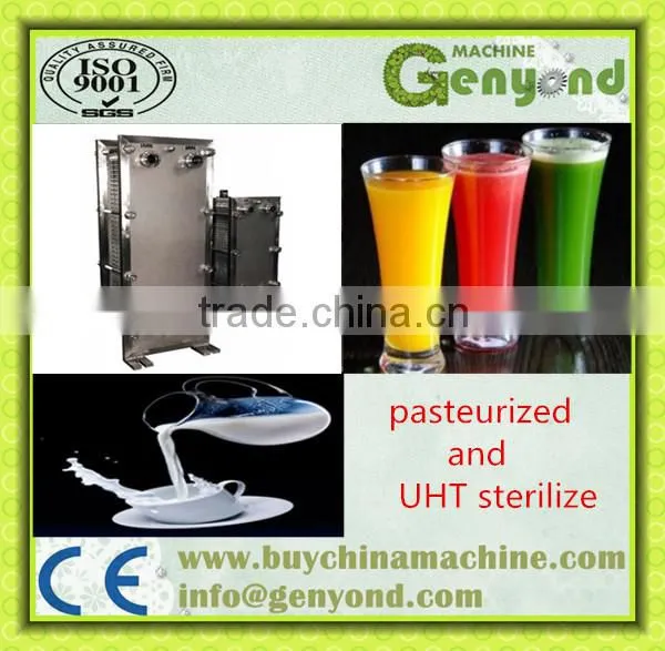 Fresh Fruit Juice Liquid Plate Sterilization Equipment Machine