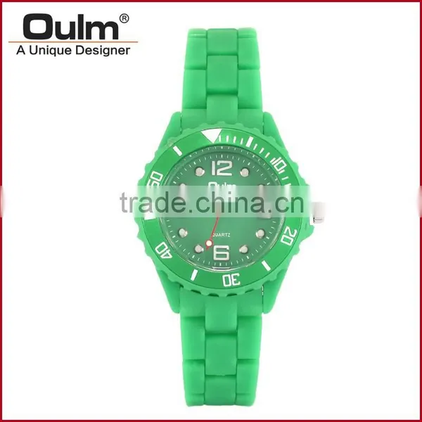 2015 Oulm Cheap Plastic Watch, Plastic Kids Digital Watches, Colorful Plastic Watch Wholesales photo-3