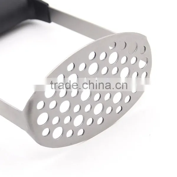Heavy Duty Stainless Steel Potato Masher Smooth Potato Masher photo-6