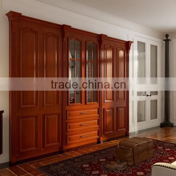 Guangzhou Modern Custom Wooden Bedroom Wardrobe Cabinet photo-3