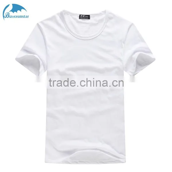 White Cotton Round Collar Advertise Polo Custom T-shirts Concert T-shirt Group Wholesale photo-2
