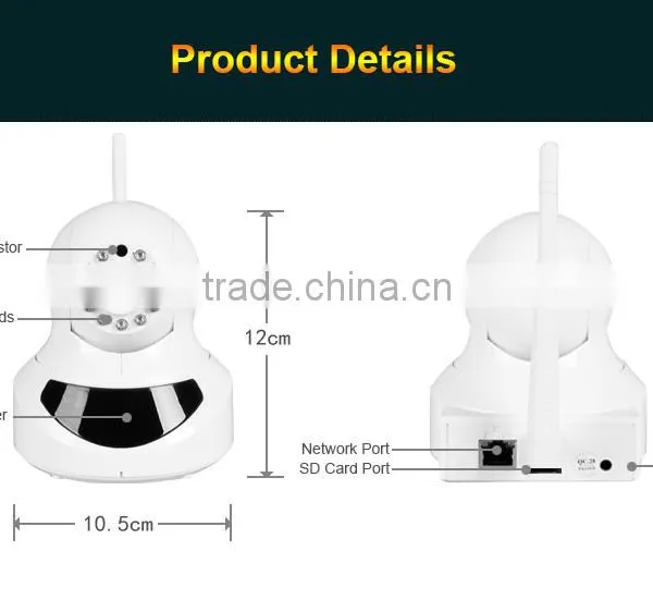 Kendom New 720P Smart Home Cctv Wireless Camera Security Alarm System Baby Network Wifi IP Camera photo-2