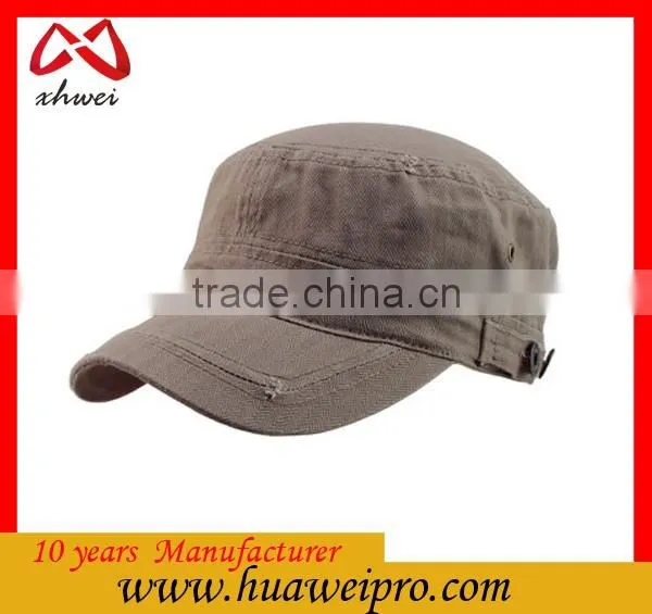 Chinese Military Supplier Custom Your Own Logo Washed Military Style Cap photo-3