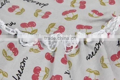 Cute Cherry Design High Quality Female Small Dog Clothes Made in China photo-6