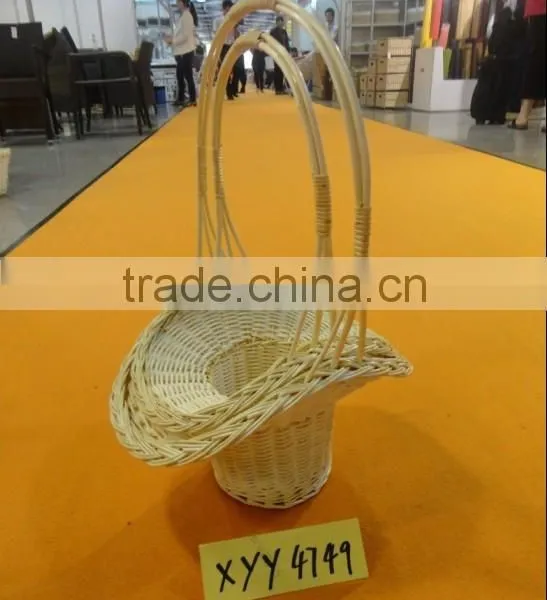 Beautiful Design Best Selling 2 Pcs Wicker Flower Baskets