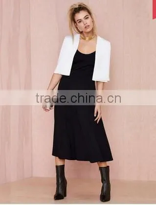 2015 Spring and Summer New European Style Big Creamy White Shawl Waistcoat Jacket Small Wild Cotton Shawl Coats and Jackets Woma photo-4