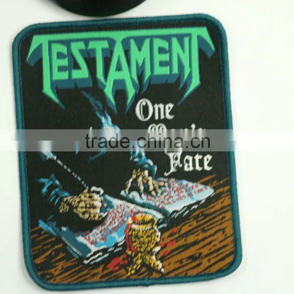 2016 High Quanlity Custom Woven Patch for Clothing