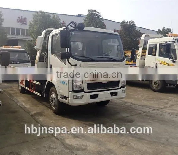4*2 Medium Sized Vehicle HOWO Tow Truck photo-3