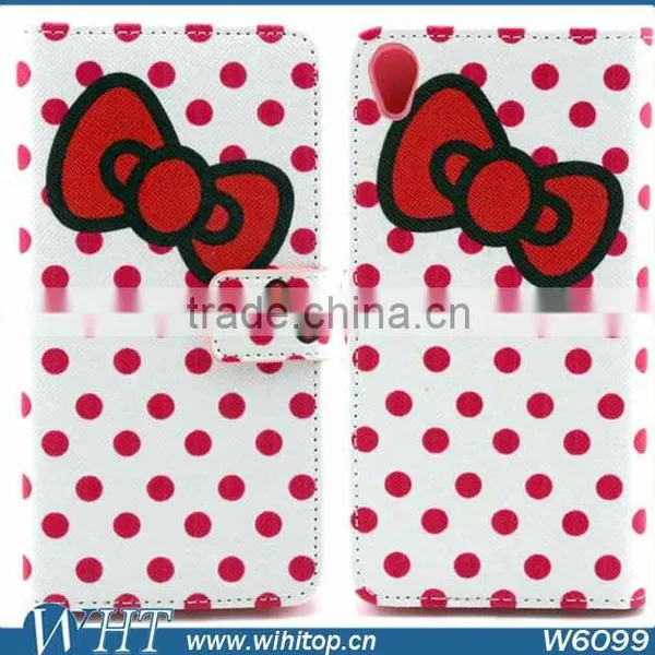Butterfly Leather Case for Sony Xperia Z3, Leather+ TPU Cover for Sony Xperia Z3 photo-2