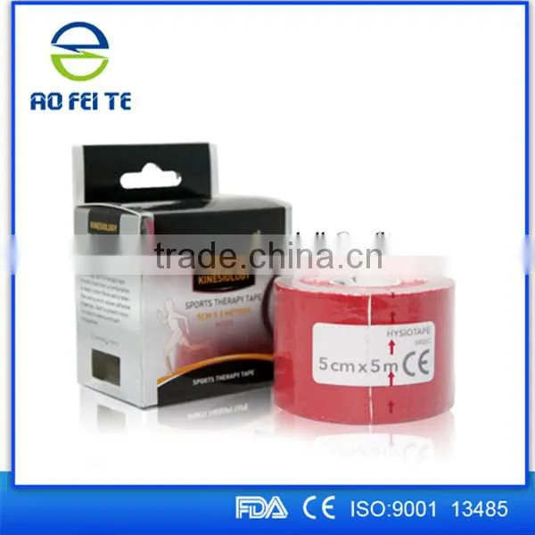 Aofeite High Quality Wholesale Cure Medical Foam Zinc Oxide Kinesiology Tape for Spots photo-6