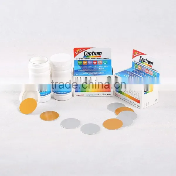 JC Airtight Packaging Bottle Lids/caps Packaging Gaskets,pvc Pvdc Film for Pharmaceutical Packing
