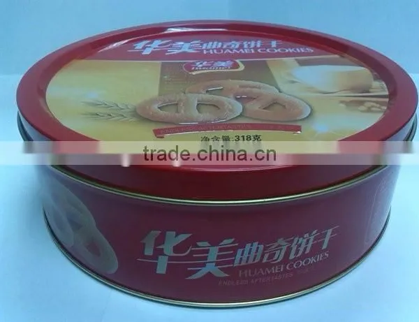 12pcs Carton Pack Color Round Tin Can