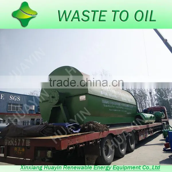 No Secondary Pollution Oil From Waste Tyres Pyrolysis Plant With ce photo-3