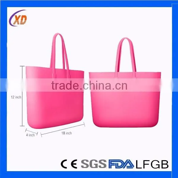 2016 New Arrival Lady Handbag Designer Silicone Tote Bag for Sale Supplier's Choice photo-2