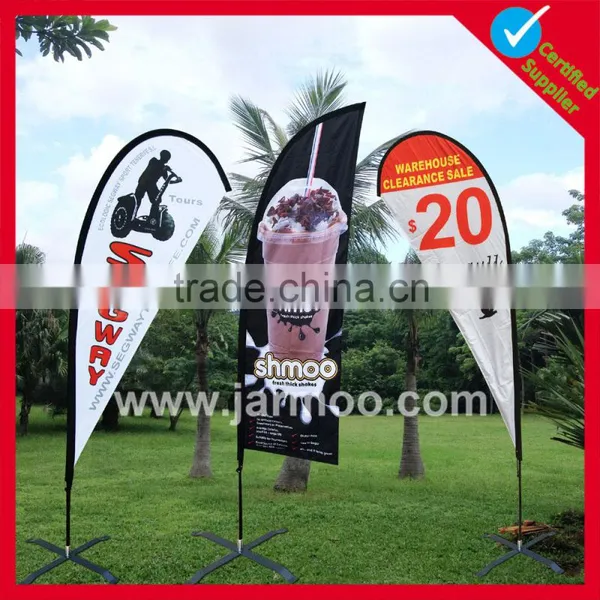Wholesale full color printing polyester printing flag