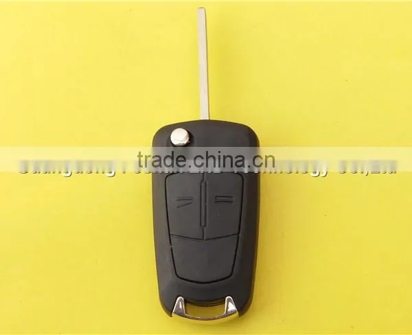 Best Selling Opel Vectra 2 Buttons HU100 Blade Flip Key Blank Replacement Blank Key photo-2