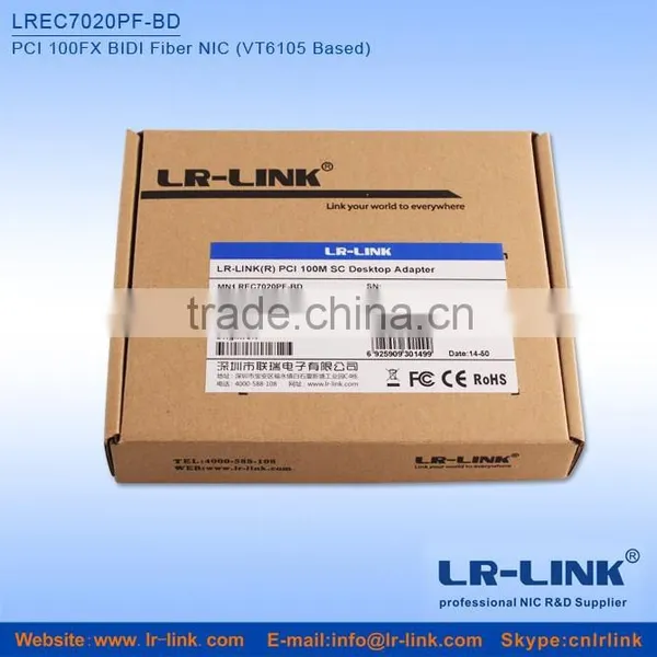 LREC7020PF-BD PCI 100FX Multimode BIDI Fiber NIC photo-5