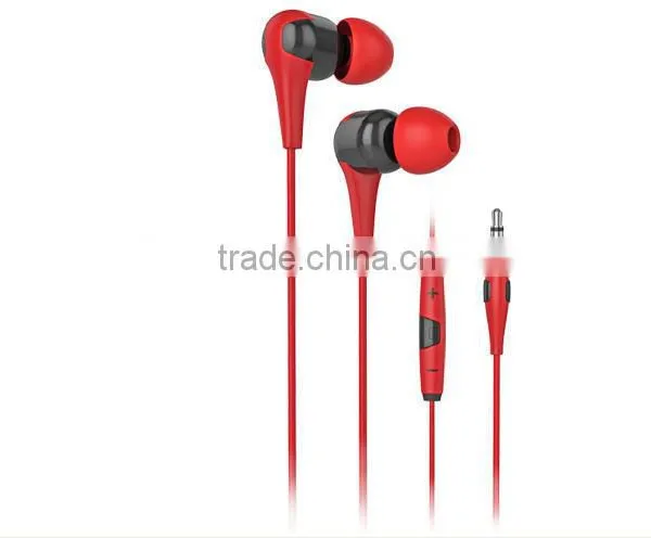 Colorful Earphones Headphone With Mic and Volume Remote For Mobile Phone