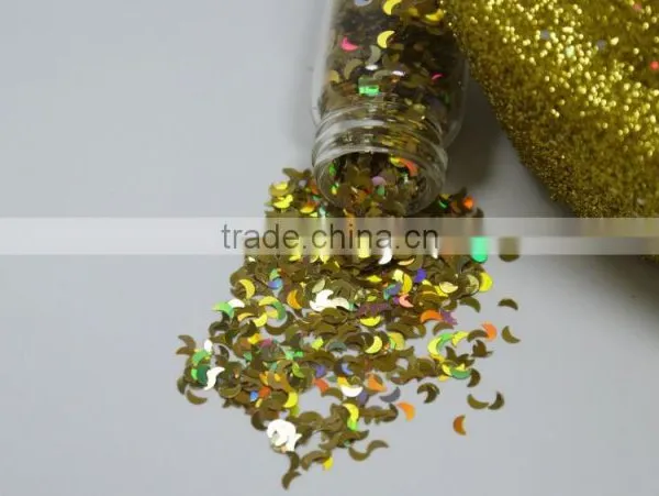 3mm Laser Bright Moon Sequins photo-4