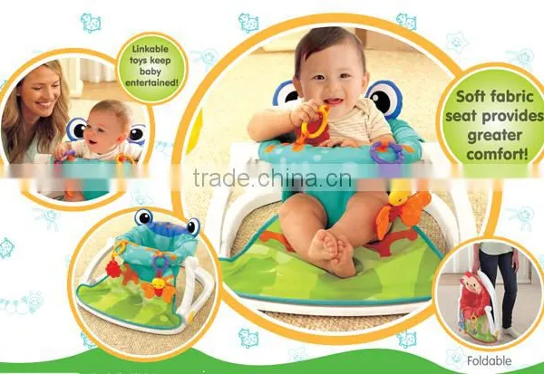 Comfy Portable Baby Floor seat Frog Shape Cute Design