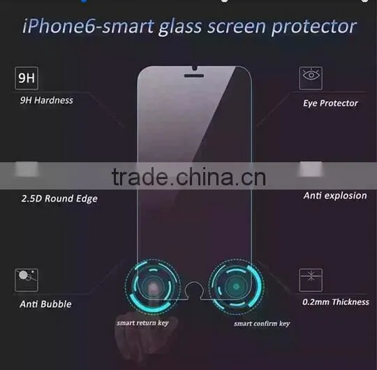 2015 9H Smart Glass Screen Protector for Iphone 6 Smart Tempered Glass Screen Protector for Iphone 6 Smart Tempered Glass Film photo-2