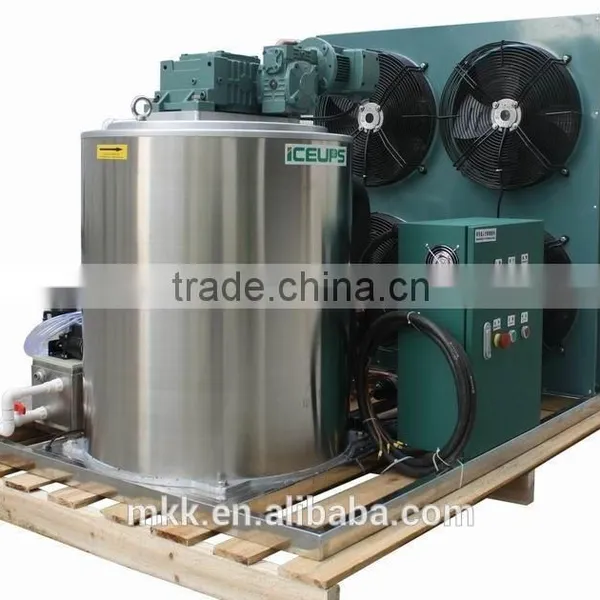 Flake Ice Machine With Compressor and Heat Exchanger for Fishery photo-2