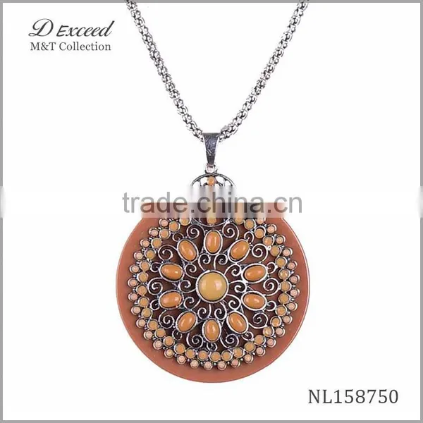 Fashion Bohemian Jewelry Wholesale Beautiful Flower Necklace photo-2