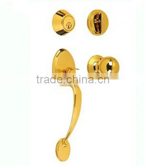 Zinc Alloy Security Lockset Handle and Knob Mortise Gate Lock photo-5