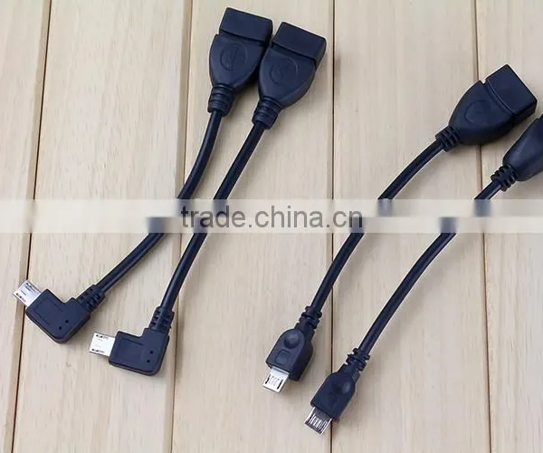 Right Angle Micro USB Host OTG Cable photo-3