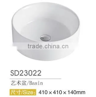 Cheap Price for Sales White Color Ceramic Hand Wash Basin photo-2